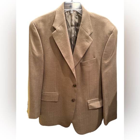 Chaps Other - Chaps Ralph Lauren Wool Blazer  Tan Sz 42S‎ Excellent